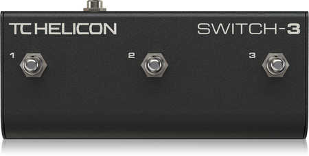 TC Helican SWITCH-3 Sturdy 3-Switch Accessory Pedal for Expanded Remote Control