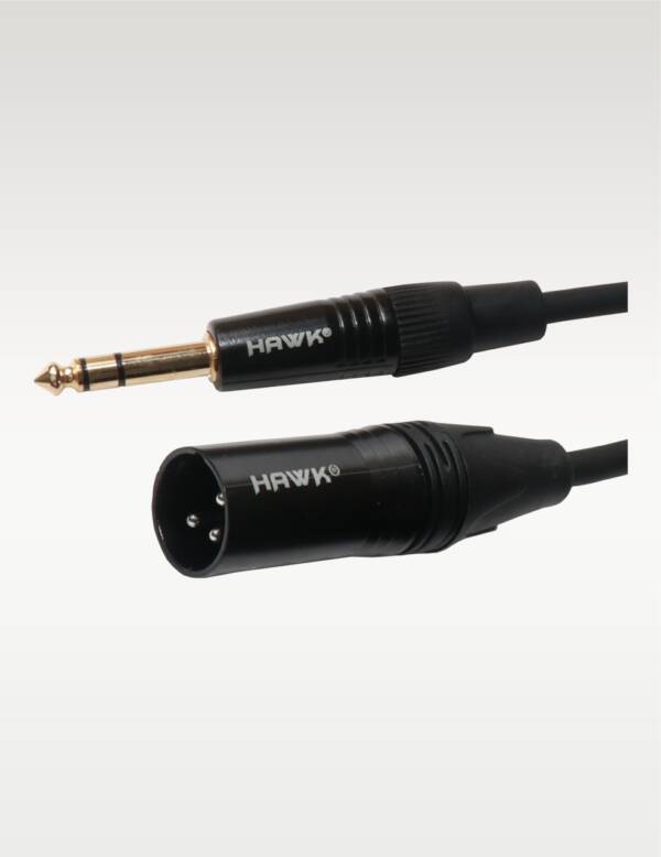 Hawk Cable SXSG-005 XLR Male To 14 TRS Male 15 Meter