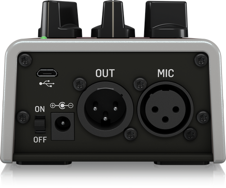 TC Helican TALKBOX SYNTH Studio-Quality Stompbox for Guitar Talkbox Effects and Vocal Tone Polishing