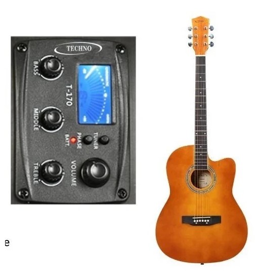 Techno Guitar TRC-240CE Natural