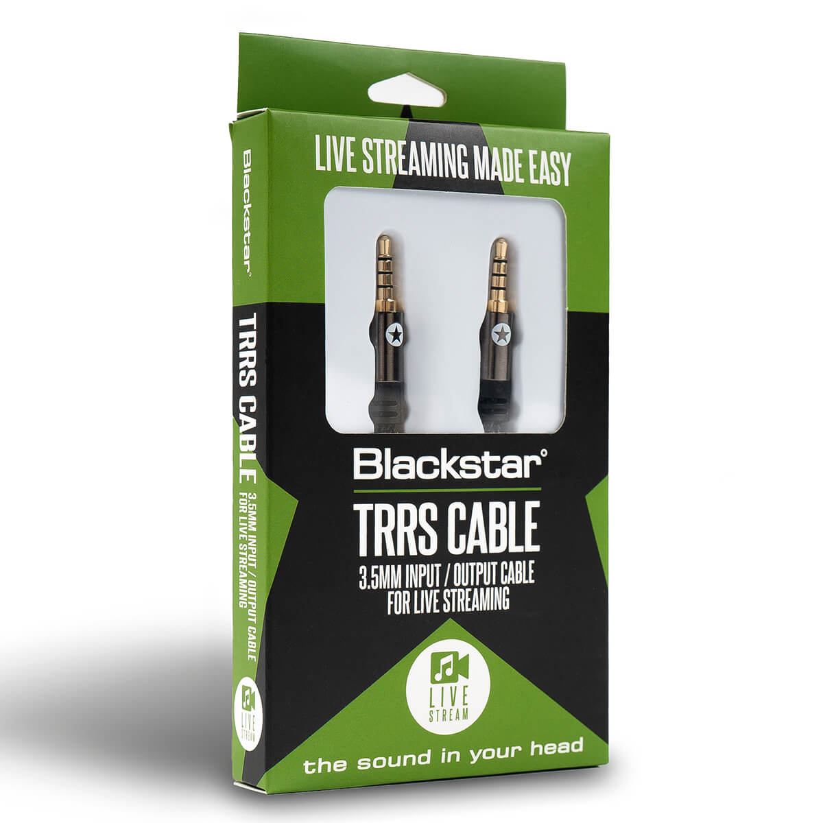 Blackstar TRRS 35MM JACK CABLE 18 METER