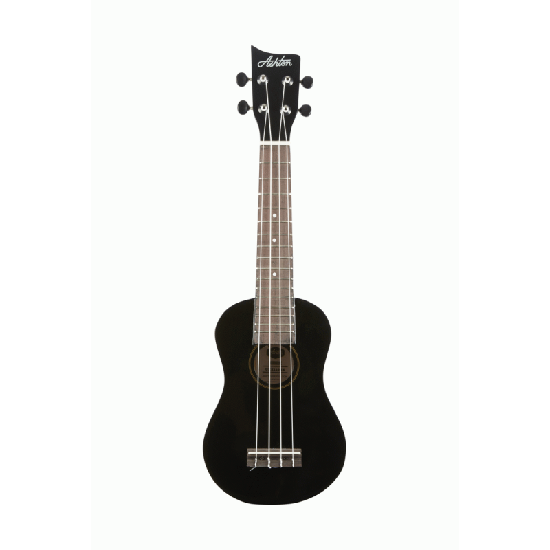 Ashton UKE110 BK Ukulele - Black with Bag