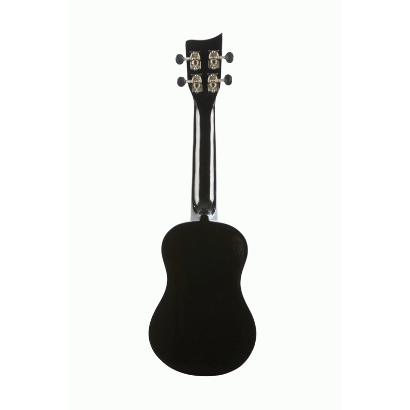 Ashton UKE110 BK Ukulele - Black with Bag