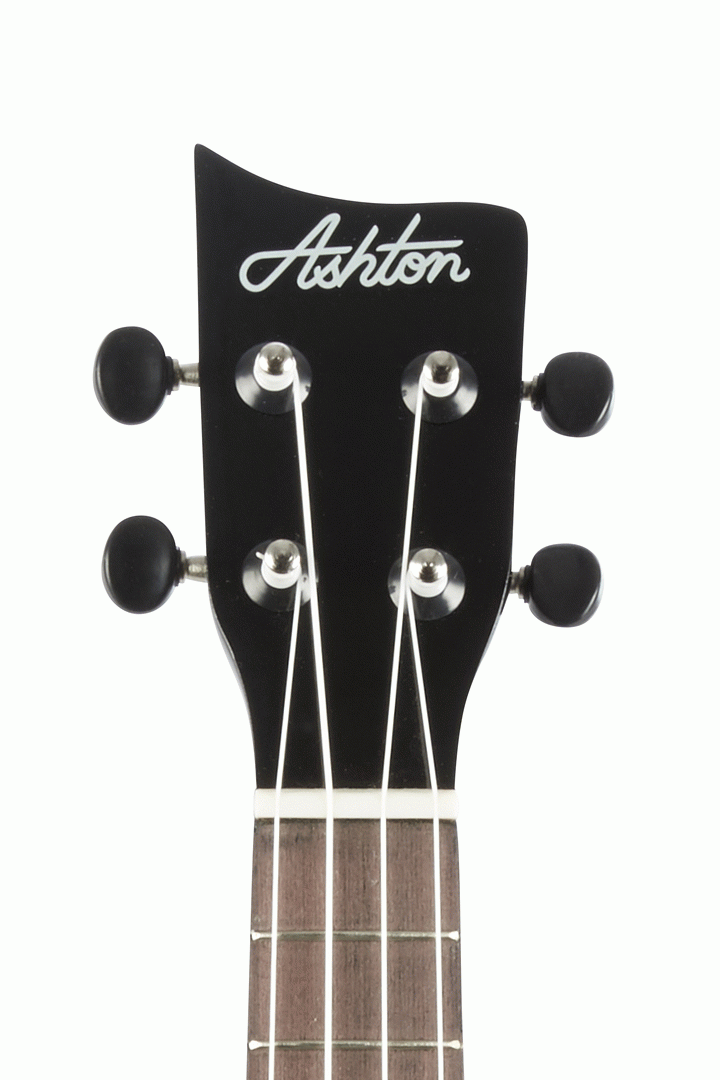 Ashton UKE110 BK Ukulele - Black with Bag