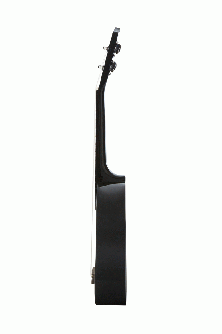 Ashton UKE110 BK Ukulele - Black with Bag