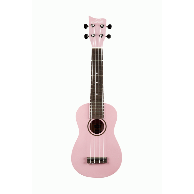 Ashton UKE110 PK Ukulele - Pink with Bag