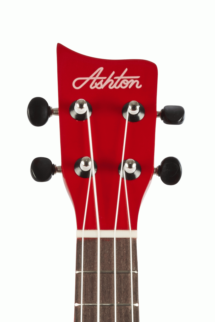 Ashton UKE110 RD Ukulele - Red with Bag