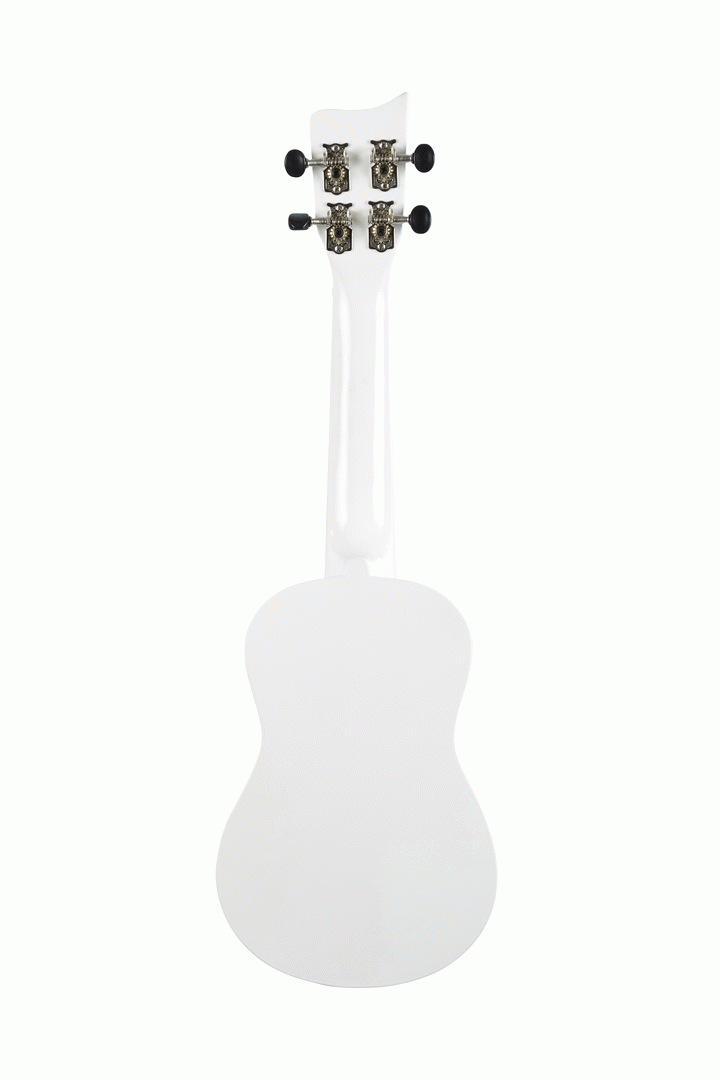 Ashton UKE110 White Ukulele - White with Bag