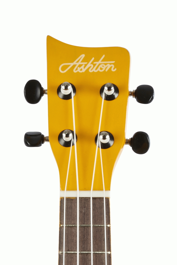 Ashton UKE110 YL Ukulele - Yellow with Bag