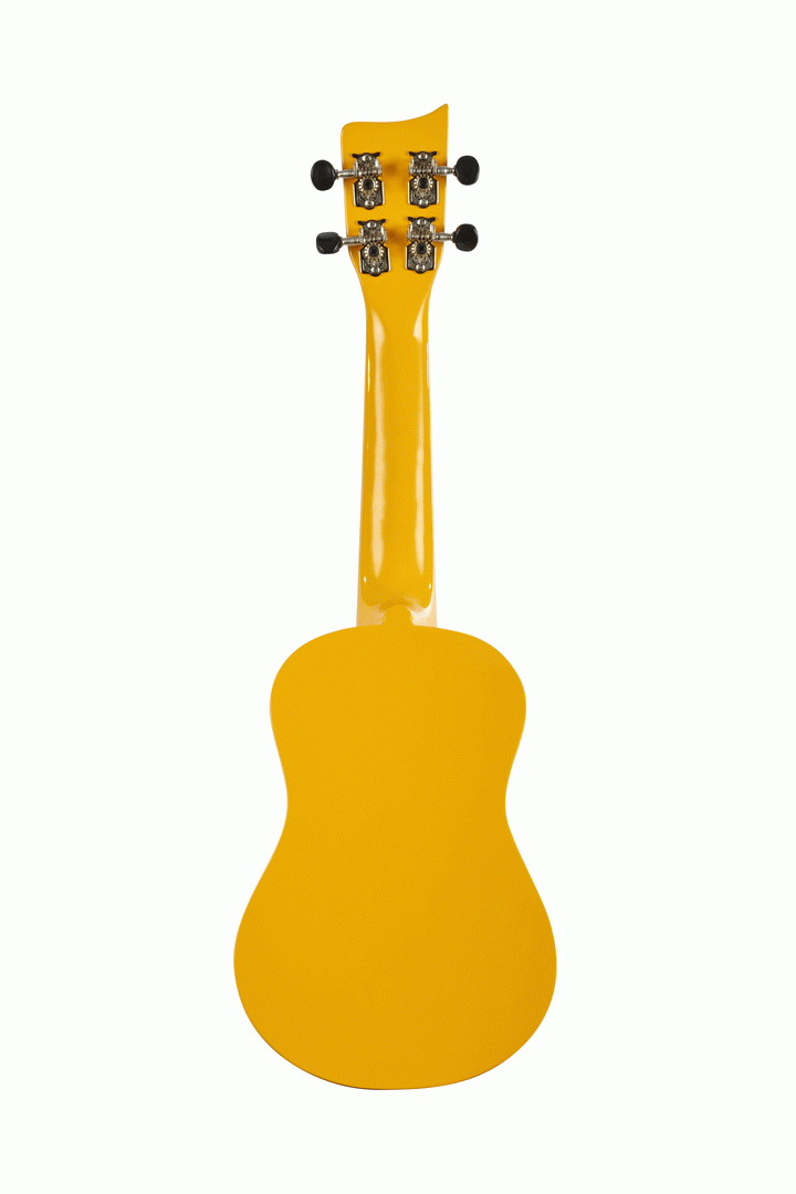 Ashton UKE110 YL Ukulele - Yellow with Bag