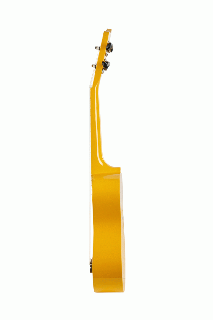 Ashton UKE110 YL Ukulele - Yellow with Bag