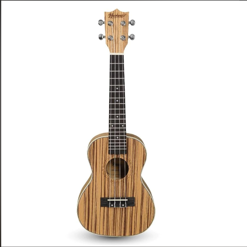 Havana Uke24 Zebra Concert Ukulele