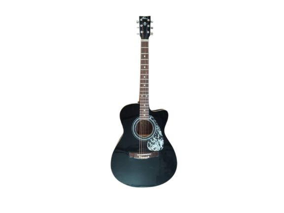 Hobmer 250 Semi acoustic Guitar 40 Black With Case