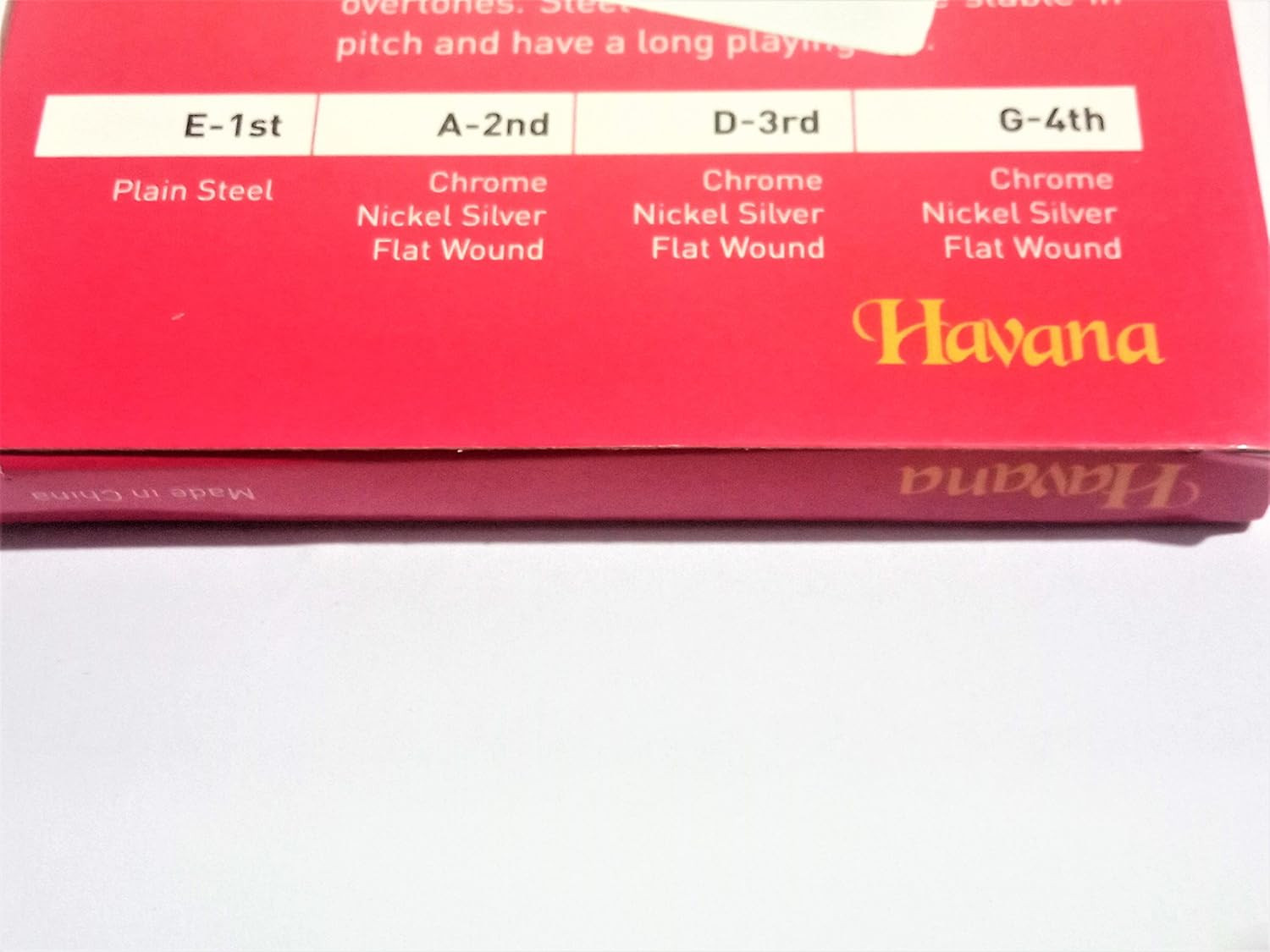 Havana VIS 25 Steel Violin Strings