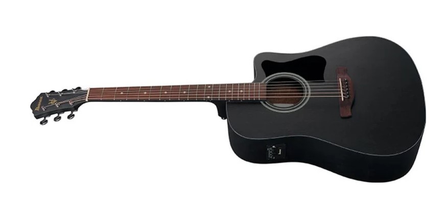 IBANEZ SEMI ACOUSTIC GUITAR V44CE-WK