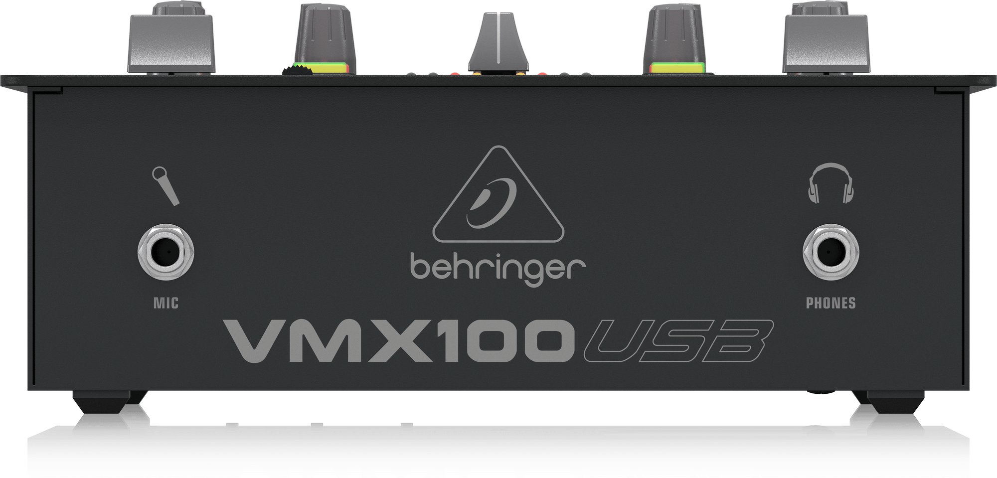Behringer PRO MIXER VMX100USB Professional 2-Channel DJ Mixer with USBAudio Interface BPM Counter and VCA Control