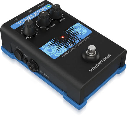 TC Helican VOICETONE C1 Simple 1-Button Stompbox for Flexible Pitch Correction