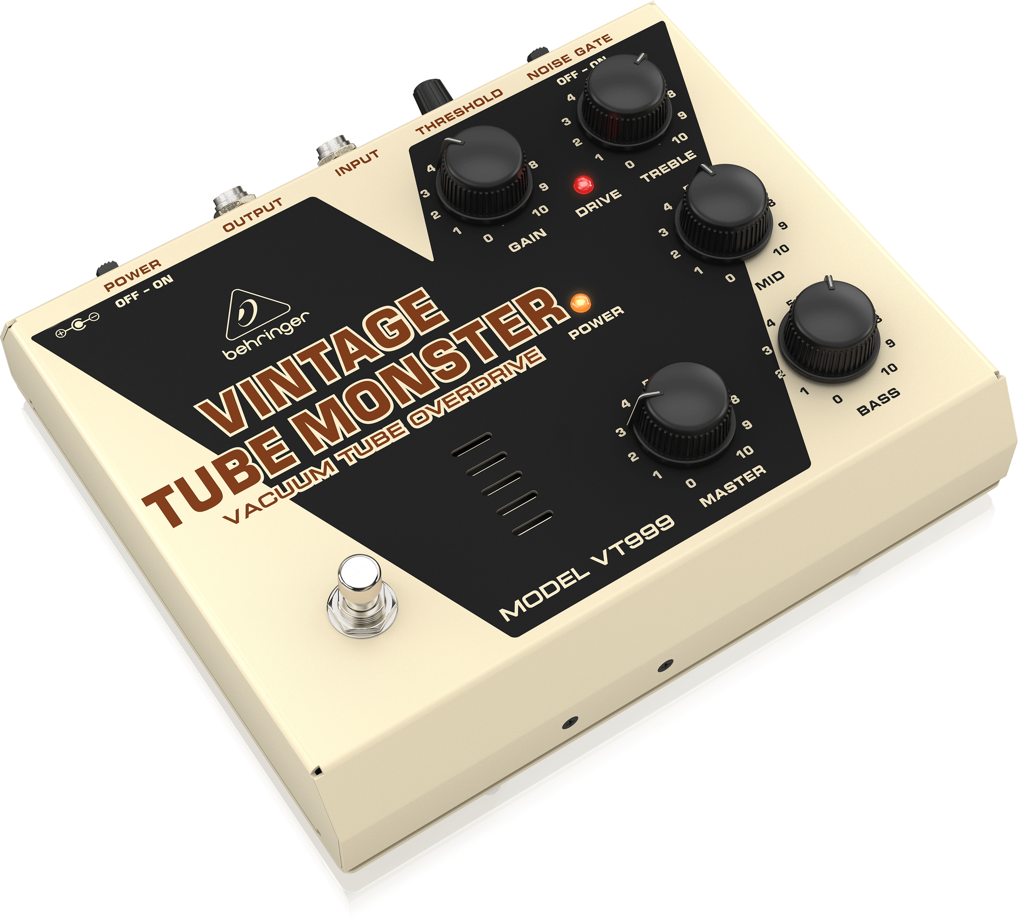 Behringer VINTAGE TUBE MONSTER VT999 Classic Vacuum Tube Overdrive