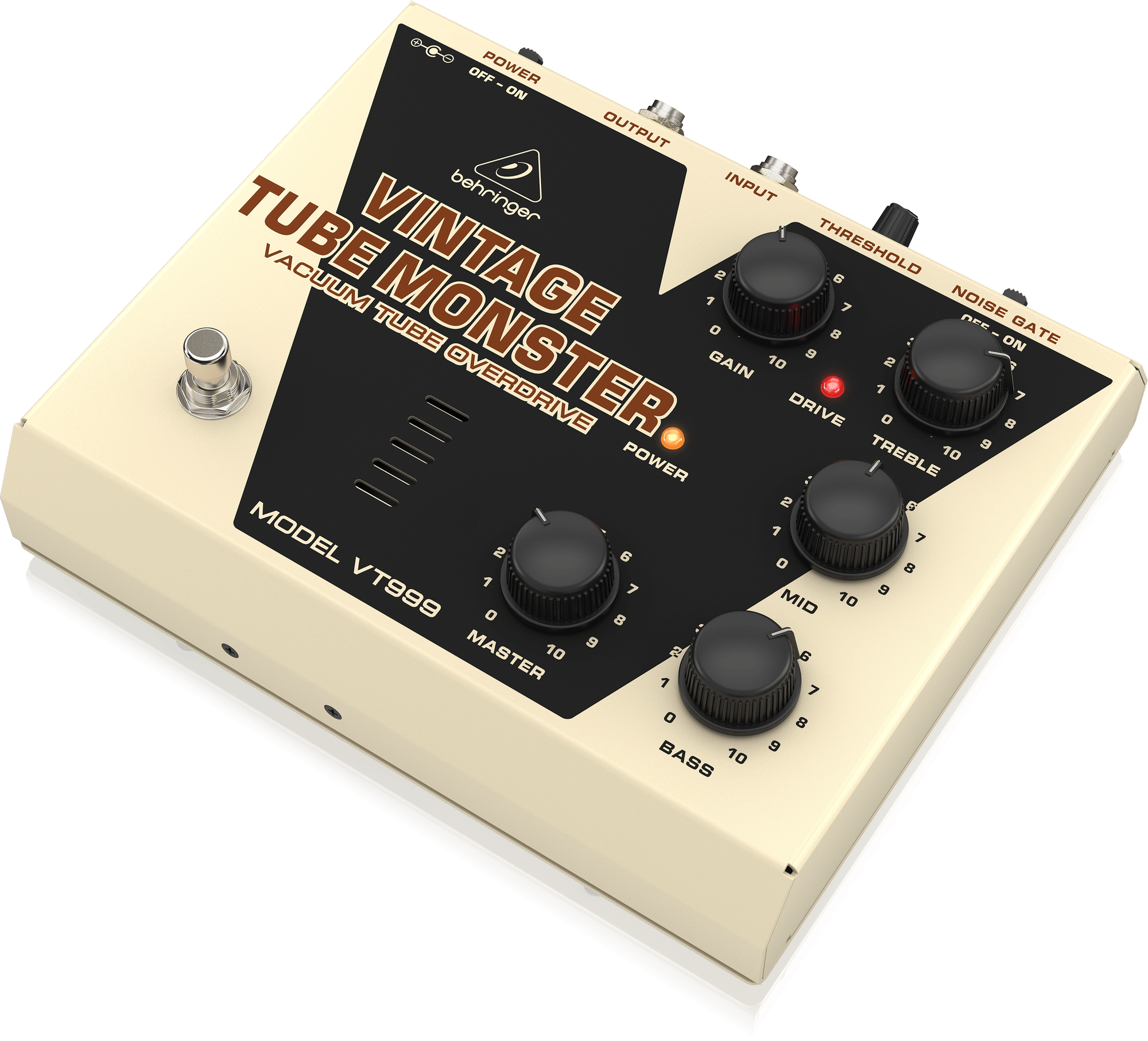 Behringer VINTAGE TUBE MONSTER VT999 Classic Vacuum Tube Overdrive