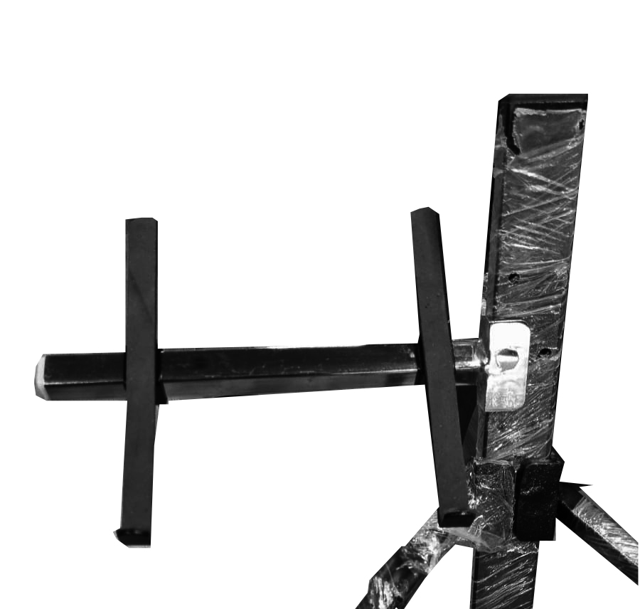 Standzo KS-32 Double Keyboard Folding Stand Black with Laptop Holder