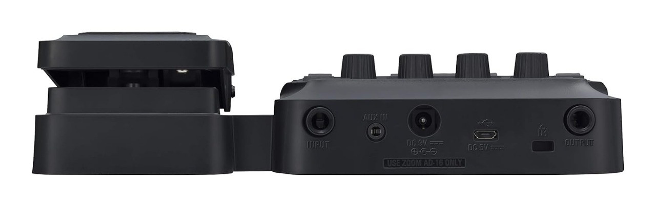 Zoom G1X Four Guitar Multi-Effects Processor with Expression Pedal With Free Adapter