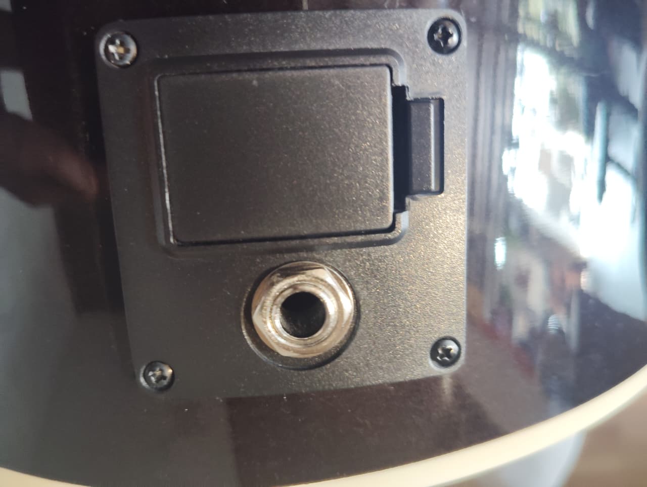 Techno Guitar TM-39CEG TBK with Padded Bag black