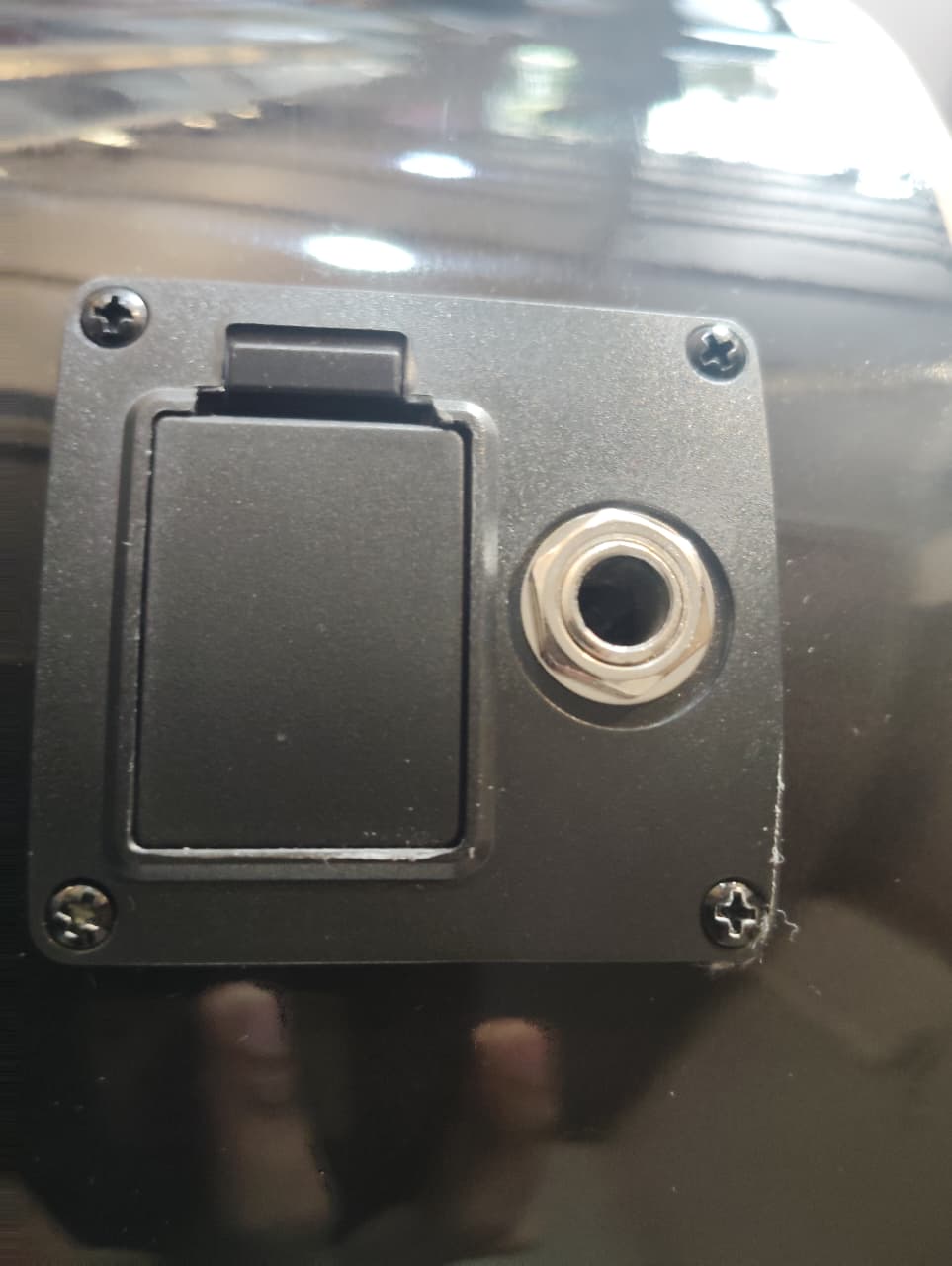 Techno Guitar TM-40CEG TBK with Padded Bag Black