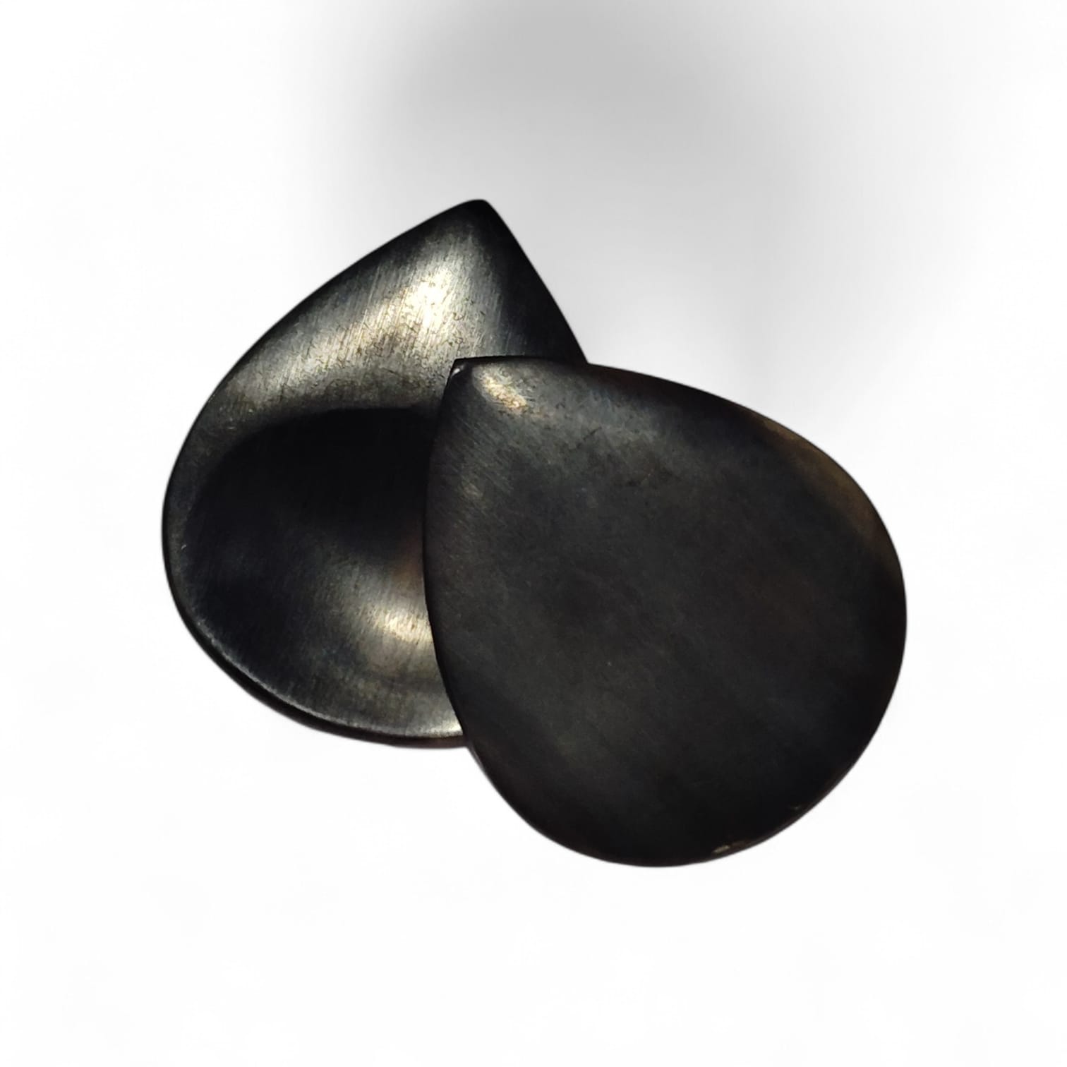 HANDCRAFTED HORN PICKS 2 MODEL GUITAR PICKS Pair of 2