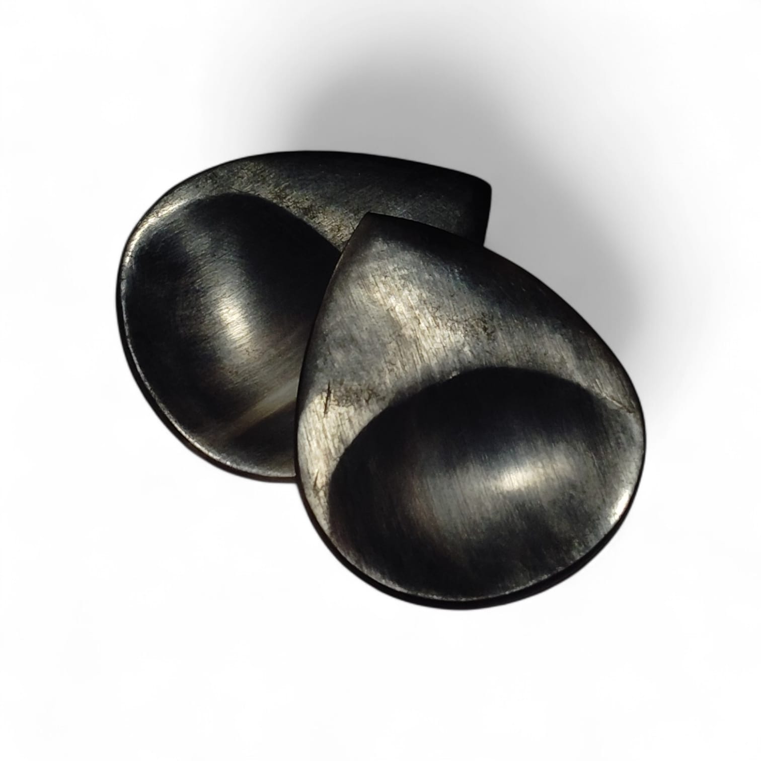 HANDCRAFTED HORN PICKS 2 MODEL GUITAR PICKS Pair of 2