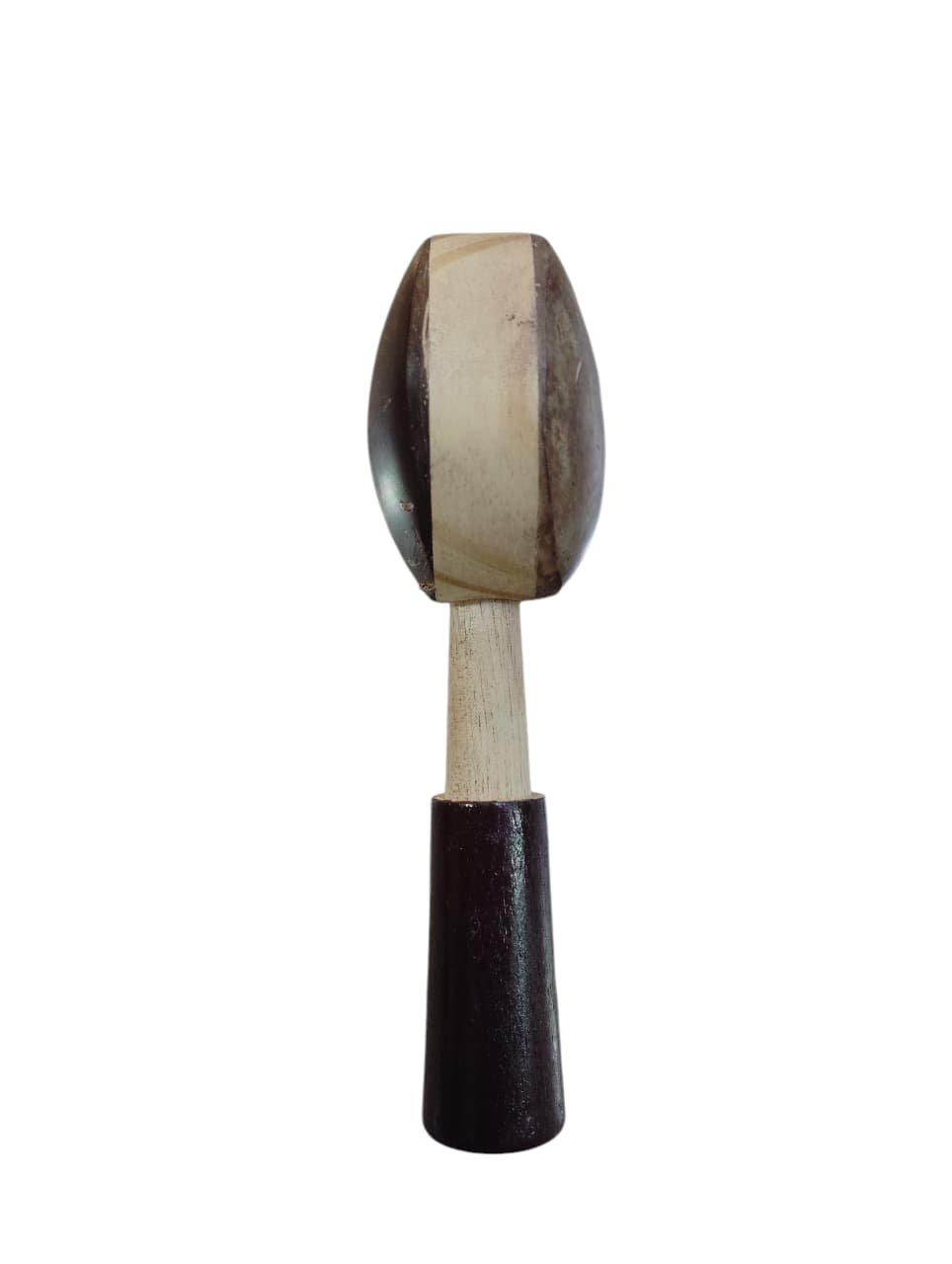MusicX Flat MaracasHand Shakers Wood Maracas Instrument for Parties Handcrafted