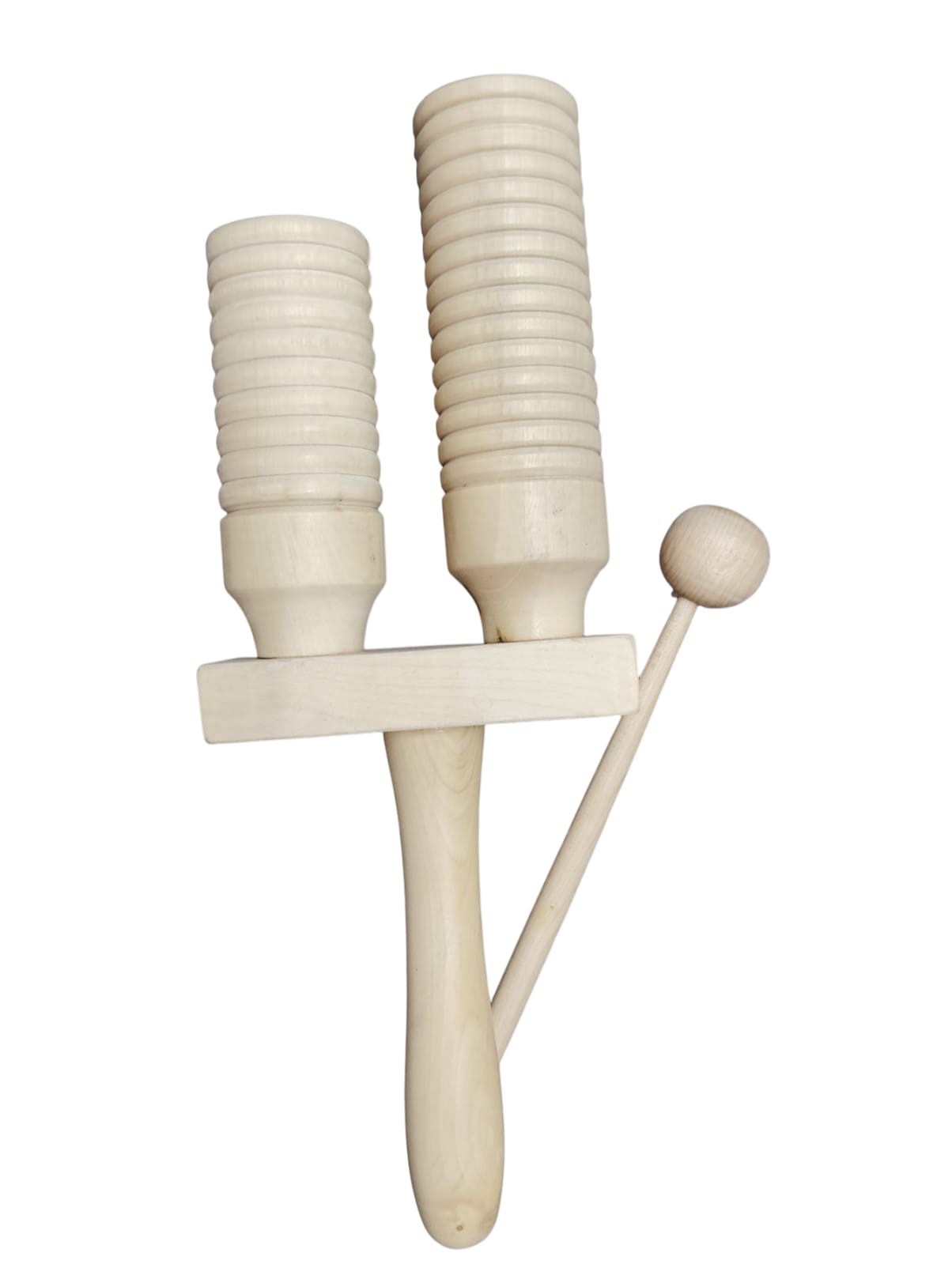Wooden Agogo Double Handmade instrument