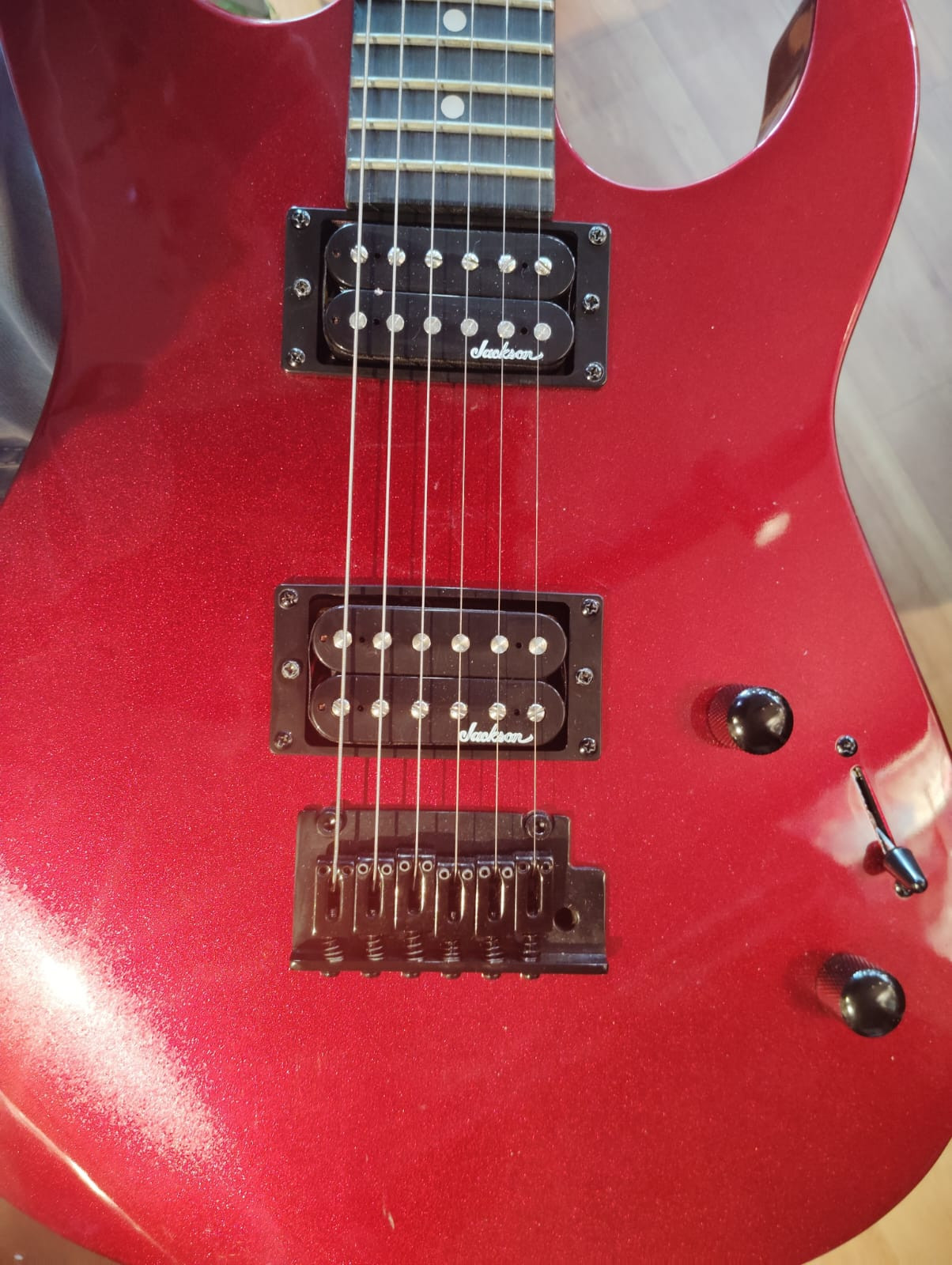Used Jackson Electric Guitar Dinky Js11 Red
