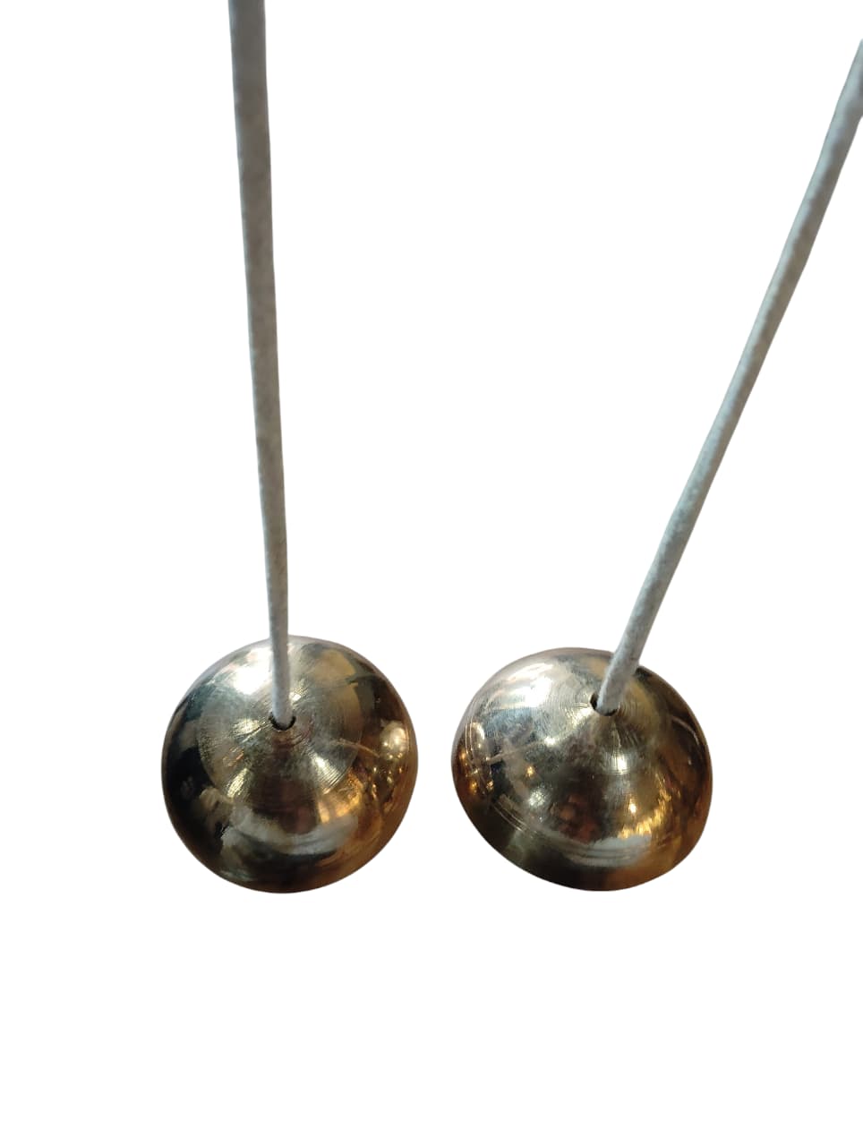 MusicX Manjeera Tuned to D Small Handmade Percussion Instrument - Indian Musical Instrument