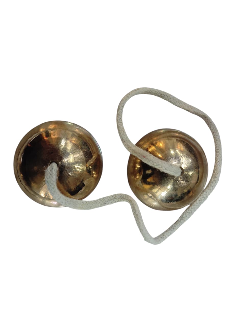 MusicX Manjeera Tuned to D Small Handmade Percussion Instrument - Indian Musical Instrument