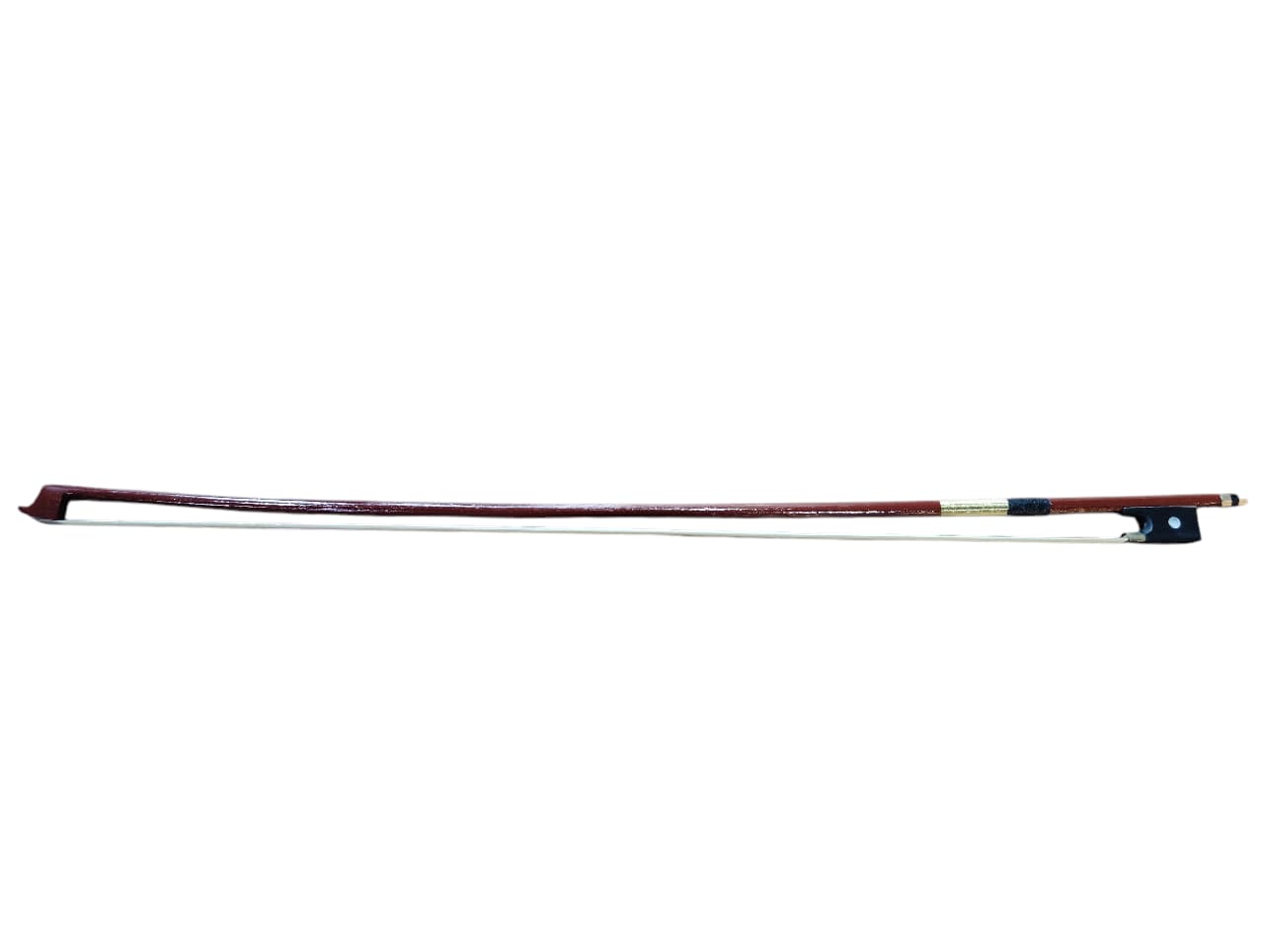 Music Xpert Horse Hair Violin Bow Pro-crafted horse hair violin bow lightweight for long Playing bow variations - Natural 44 Size
