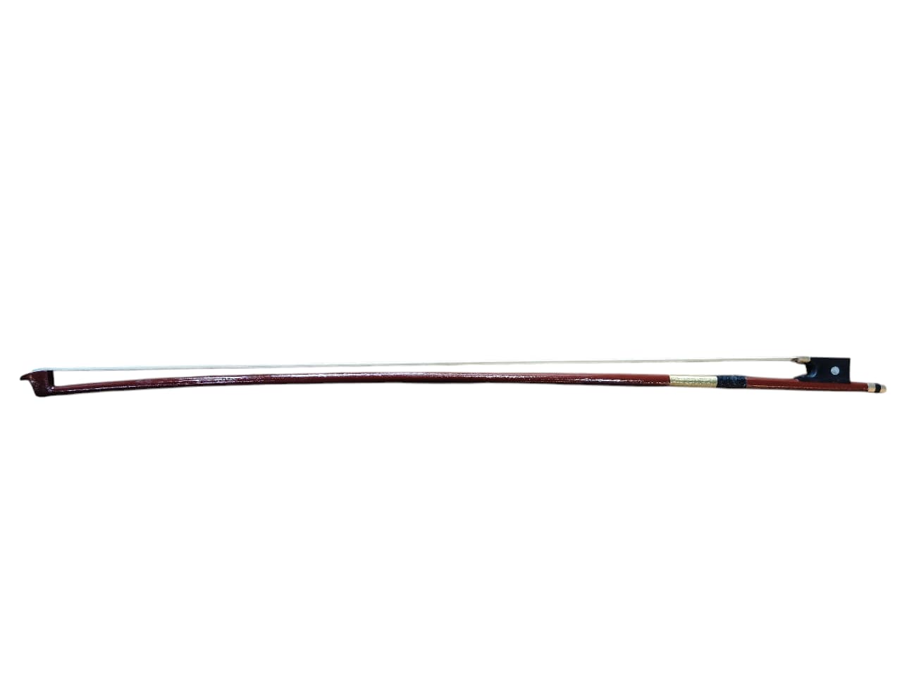 Music Xpert Horse Hair Violin Bow Pro-crafted horse hair violin bow lightweight for long Playing bow variations - Natural 44 Size