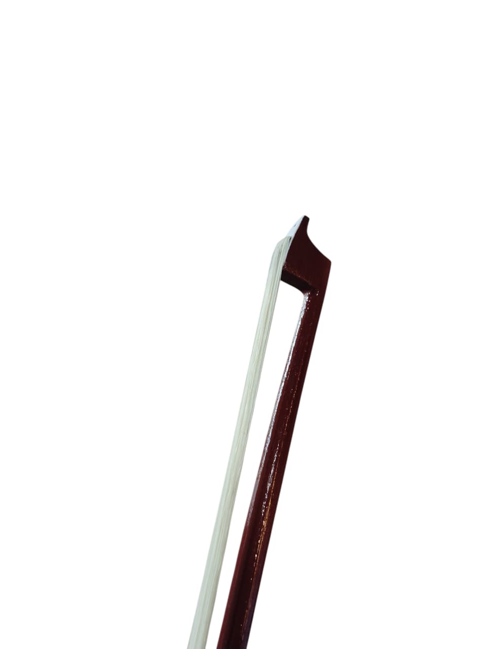 Music Xpert Horse Hair Violin Bow Pro-crafted horse hair violin bow lightweight for long Playing bow variations - Natural 44 Size