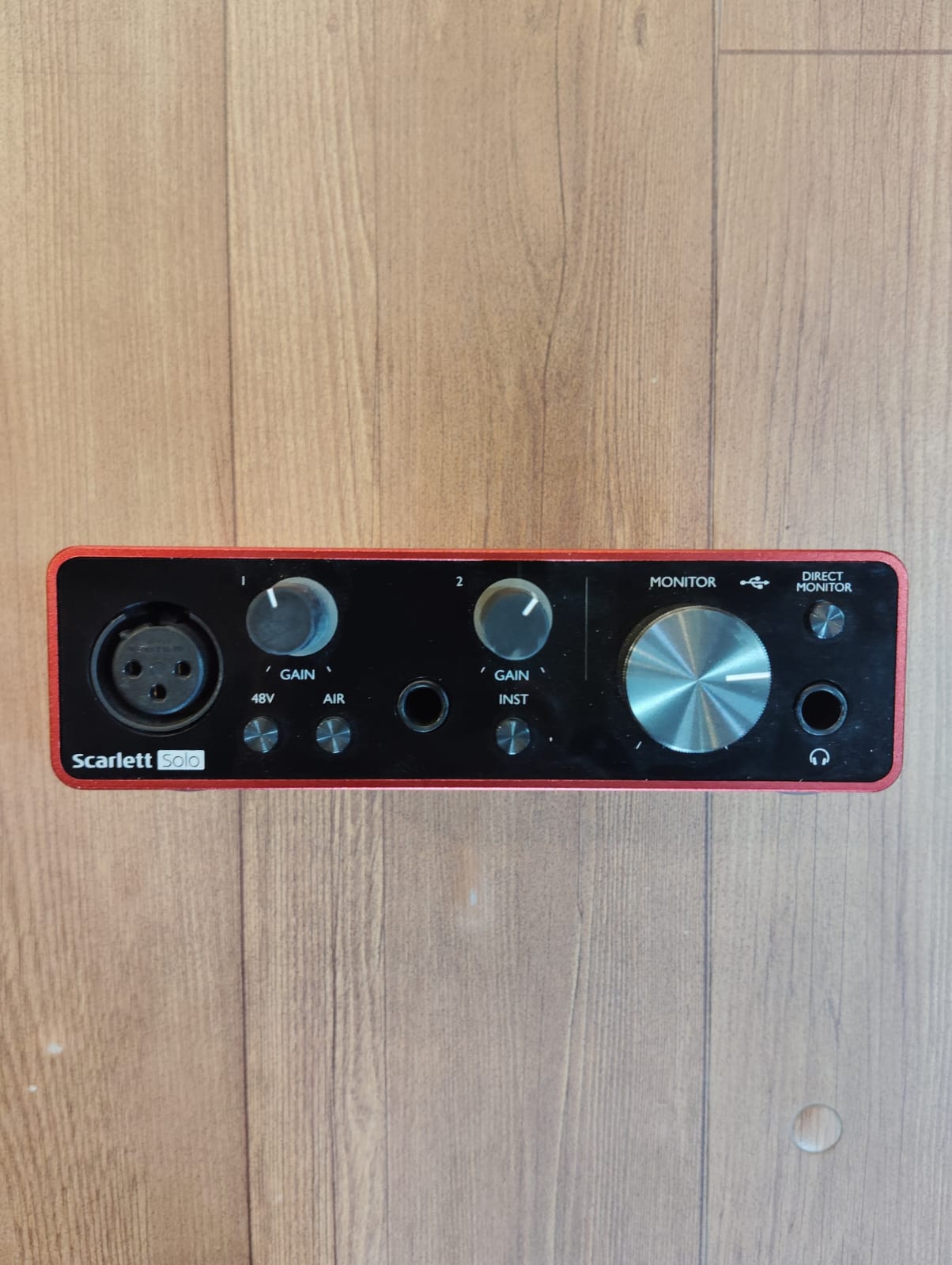 USED Focusrite Scarlett Solo - USB AUDIO