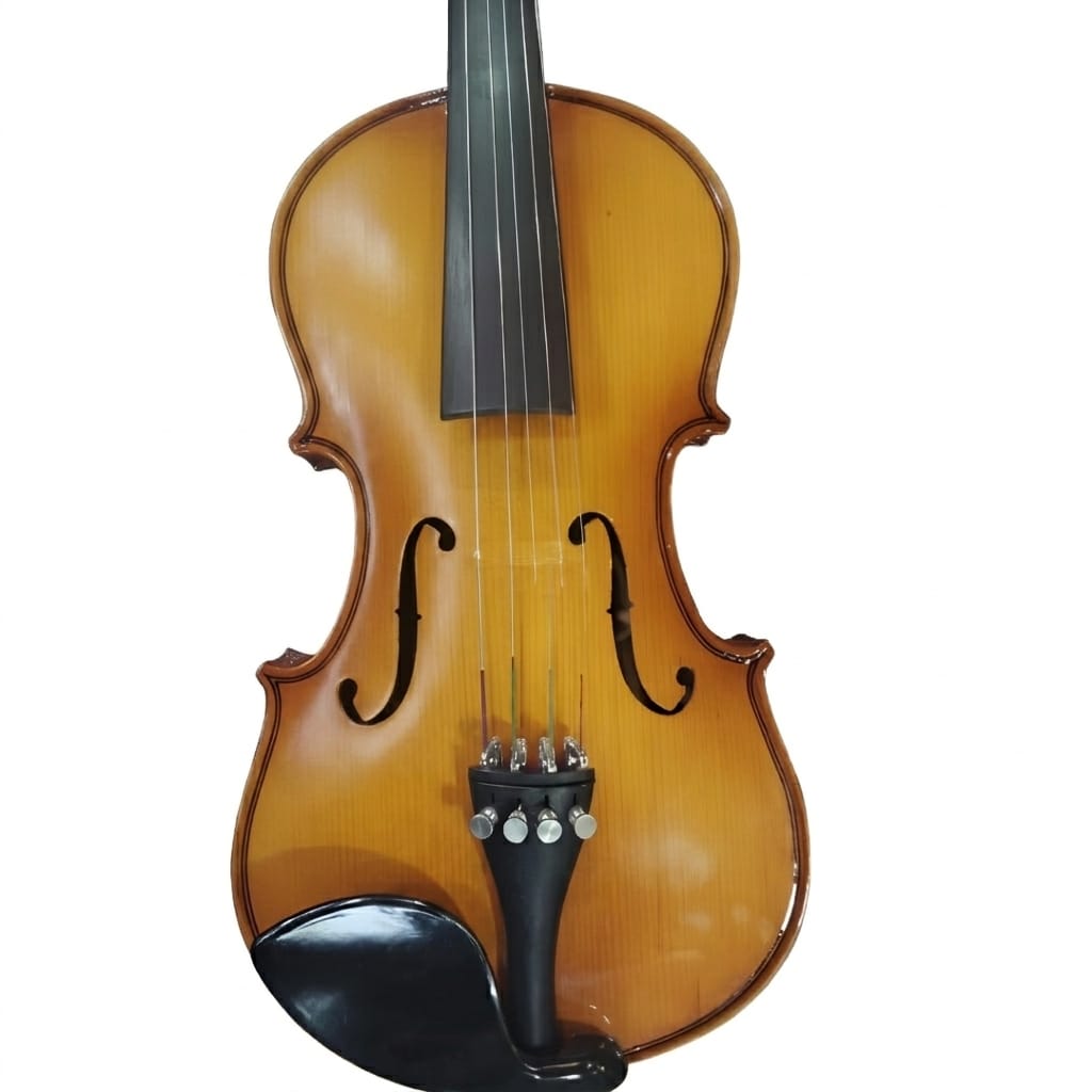 Standzo 44 Solid Wood Violin Musical Instrument Violin for Beginners and Kids adults Students with Hard Case Rosin Maple Wood Hand made