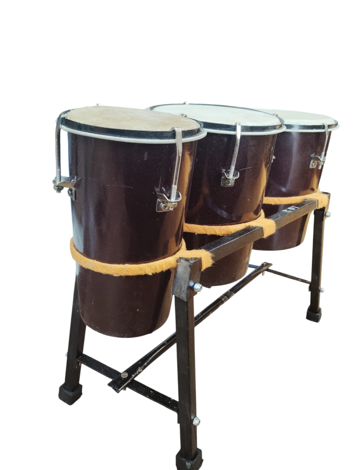 Mini Wooden Congo Set With Stand 3PC
