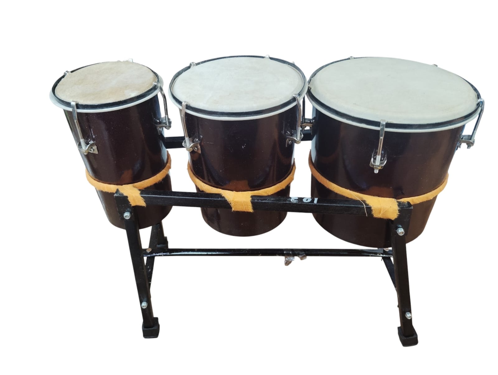 Mini Wooden Congo Set With Stand 3PC