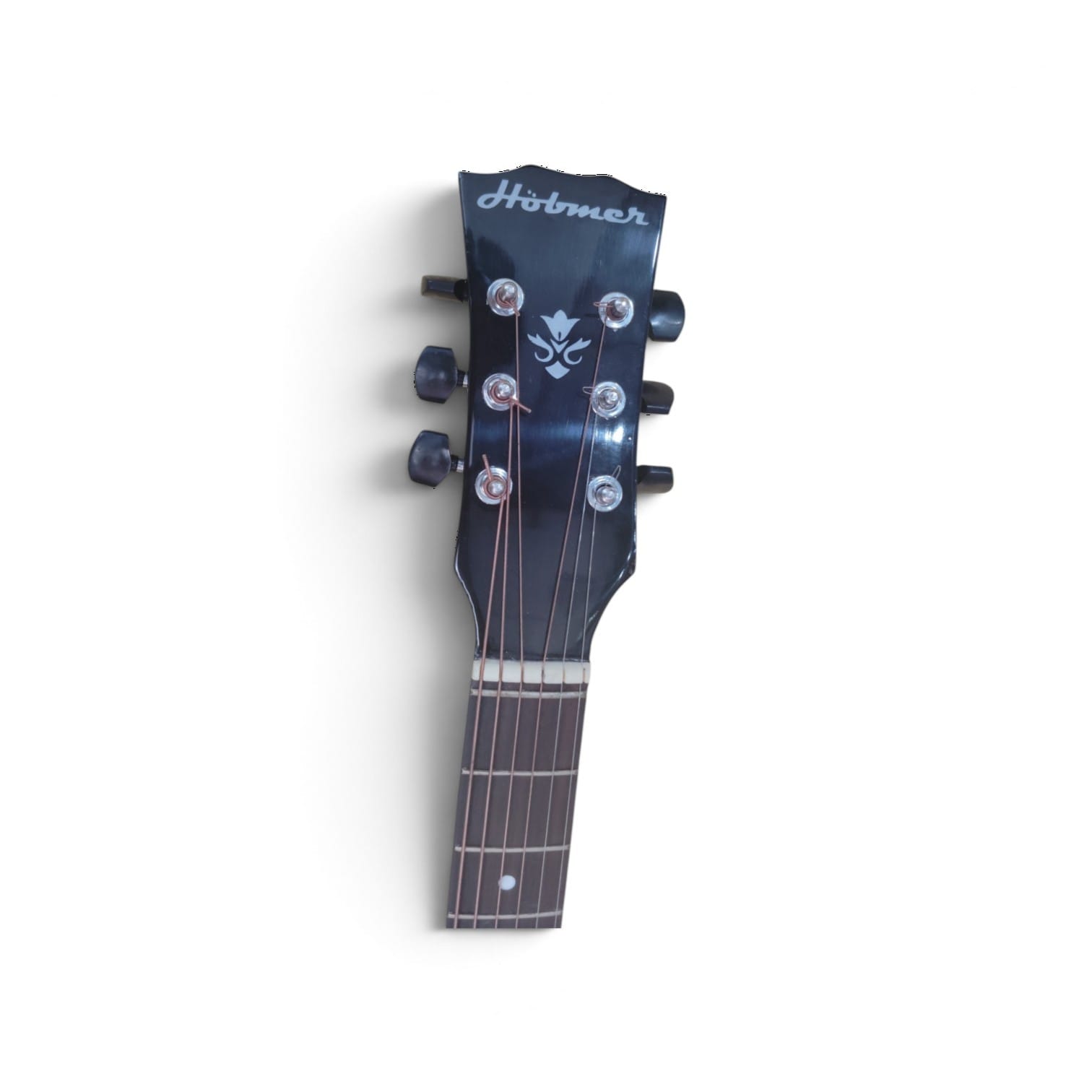 Hobmer 165 Export Semi acoustic Guitar 36 Black With Case