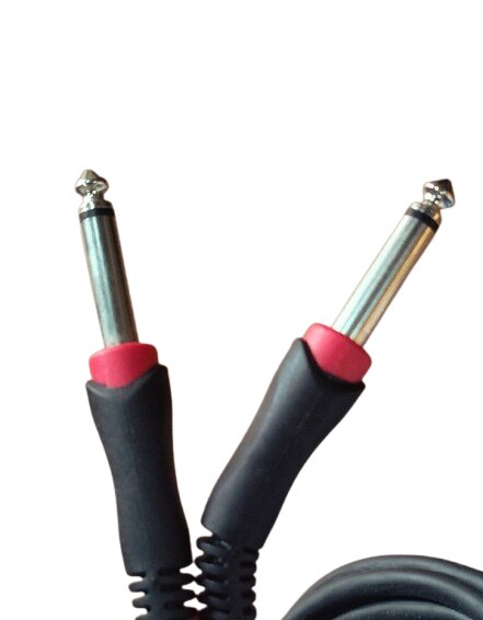 PLAY AUDIO Guitar Instrument Cable TRS Stereo Audio Cable for Electric GuitarMandolin Bass Amplifier Keyboard  JJ CABLE 5 Meter Jack to Jack 