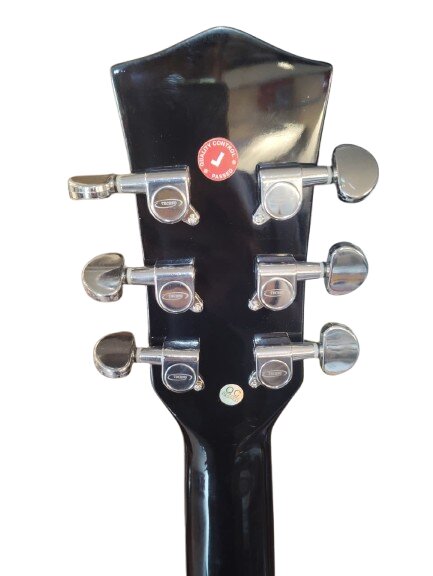 Techno Semi - Acoustic Guitar TMR-234DG with Padded Bag Black