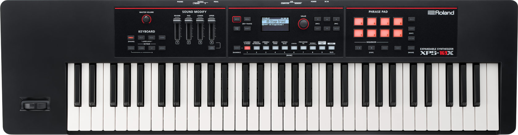 Roland XPS-10X Expandable Synthesizer Black