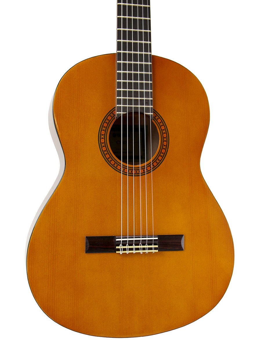 Yamaha Classical Guitar C4002 - Natural With Padded Bag Belt String and Picks - Combo Pack