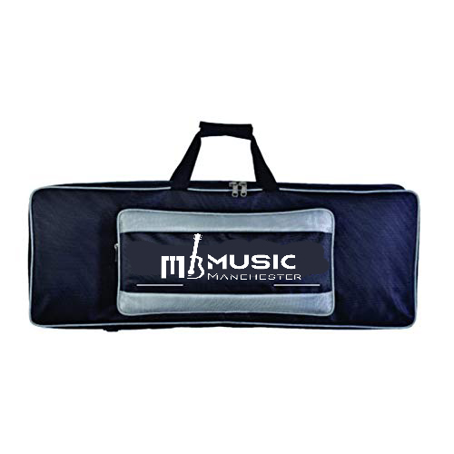 Keyboard and Piano CaseCoverBackpack For Yamaha Keyboard S 670 S 770 Heavy Duty Lightweight Front Pocket Gig BagGrey