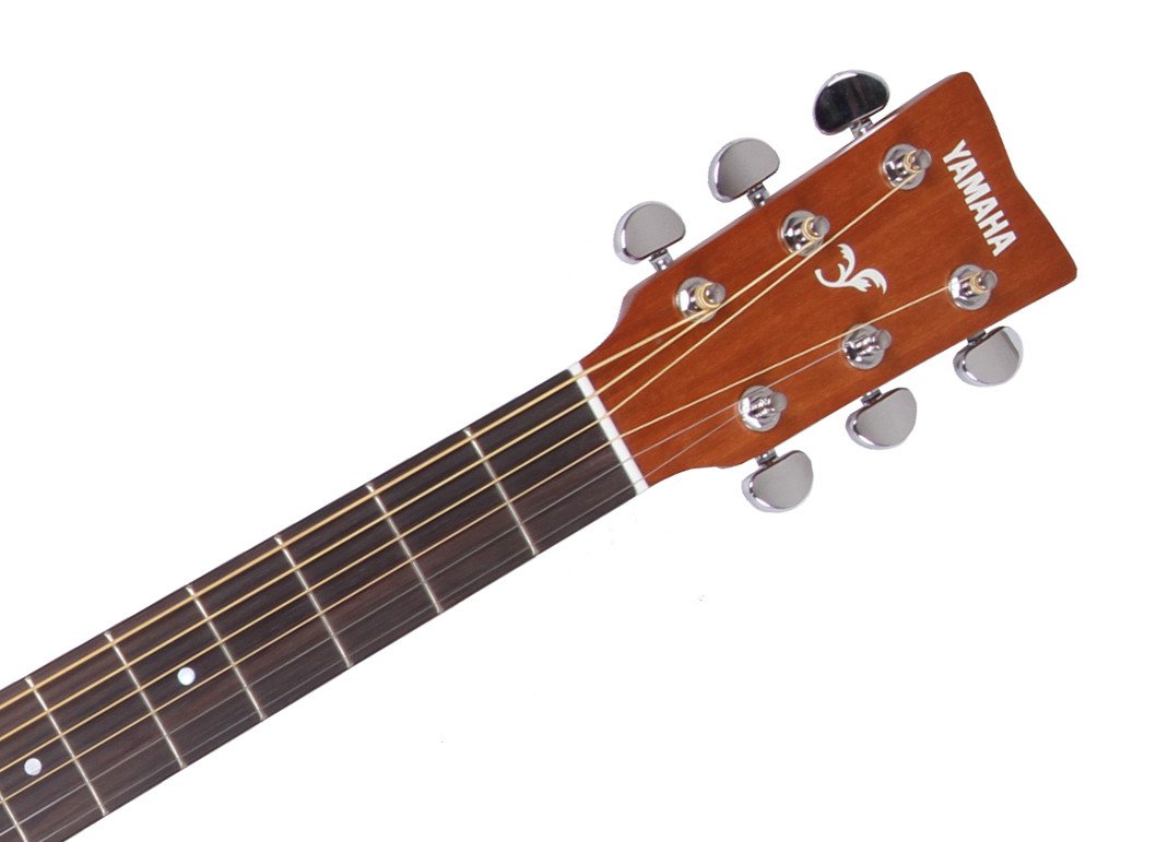 Yamaha F370 DW Acoustic Guitar Natural With Padded Bag String Set Belt and Plectrums