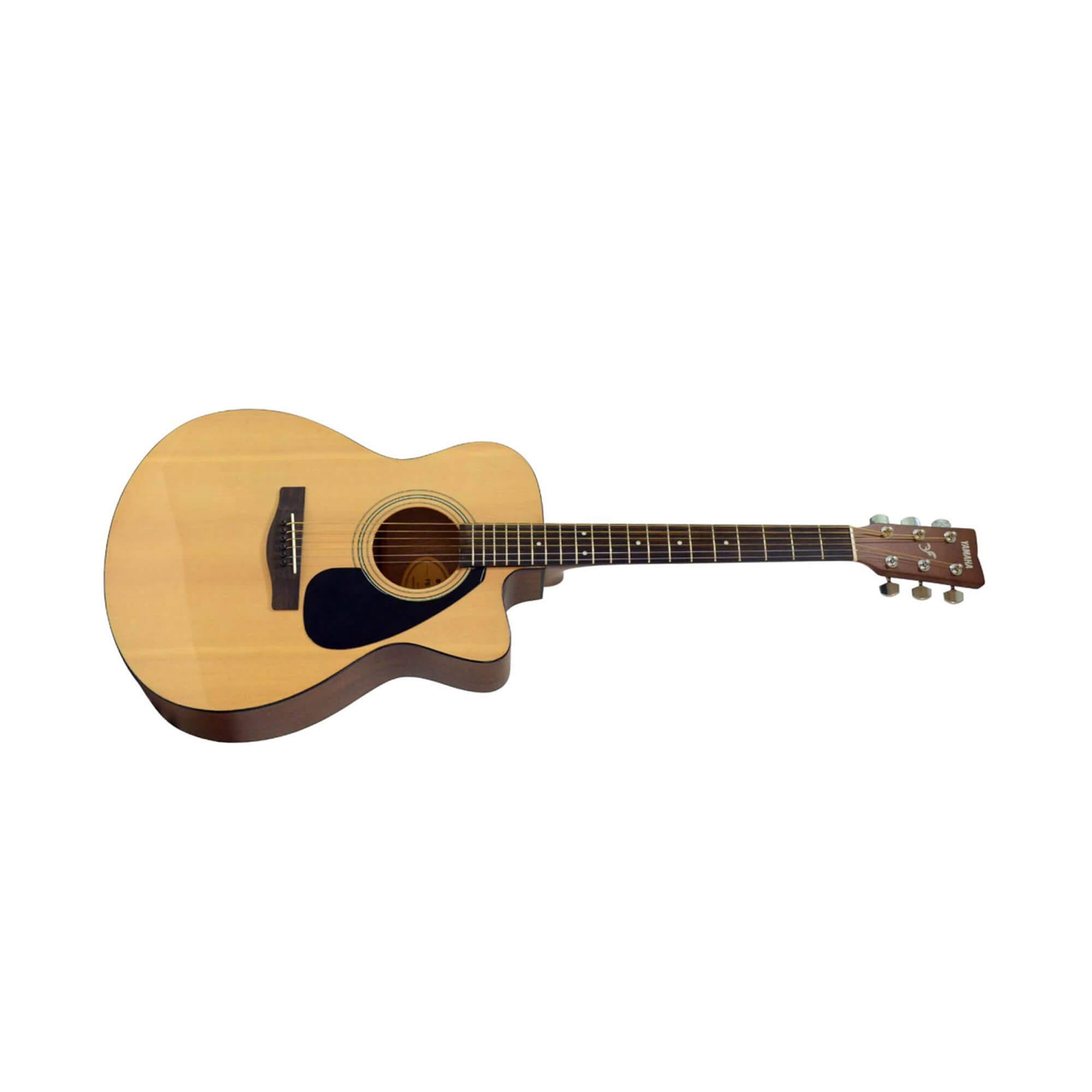 Yamaha FS100C Acoustic Guitars Natural With Padded Bag Belt String and Picks - Combo Pack