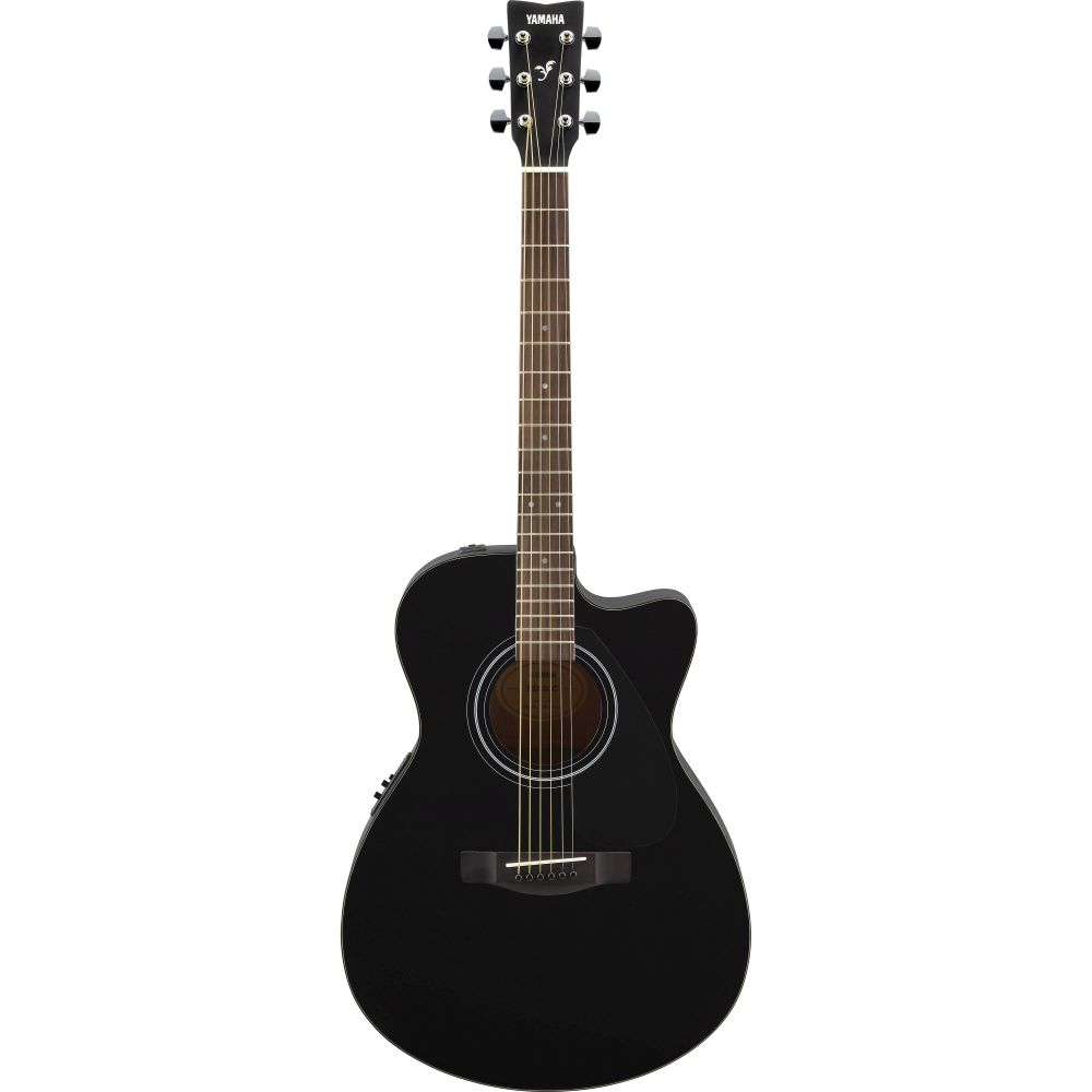 Yamaha FSX80C Black with Padded Bag String Belt Plectrum Combo Pack